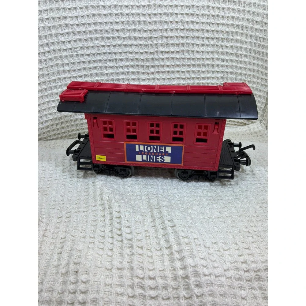 Vintage Kids Lionel Legendary Lines‎ G-Gauge Passenger Car OS Red Black